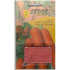Морковь Длинная красная без сердцевины (дражированные семена) 400 шт